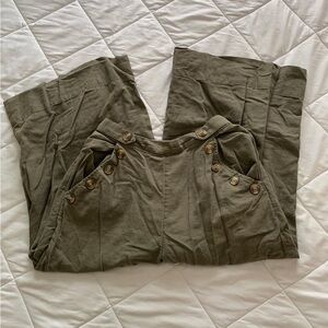 American Eagle Paper Bag, Capris, Wide Leg Pants